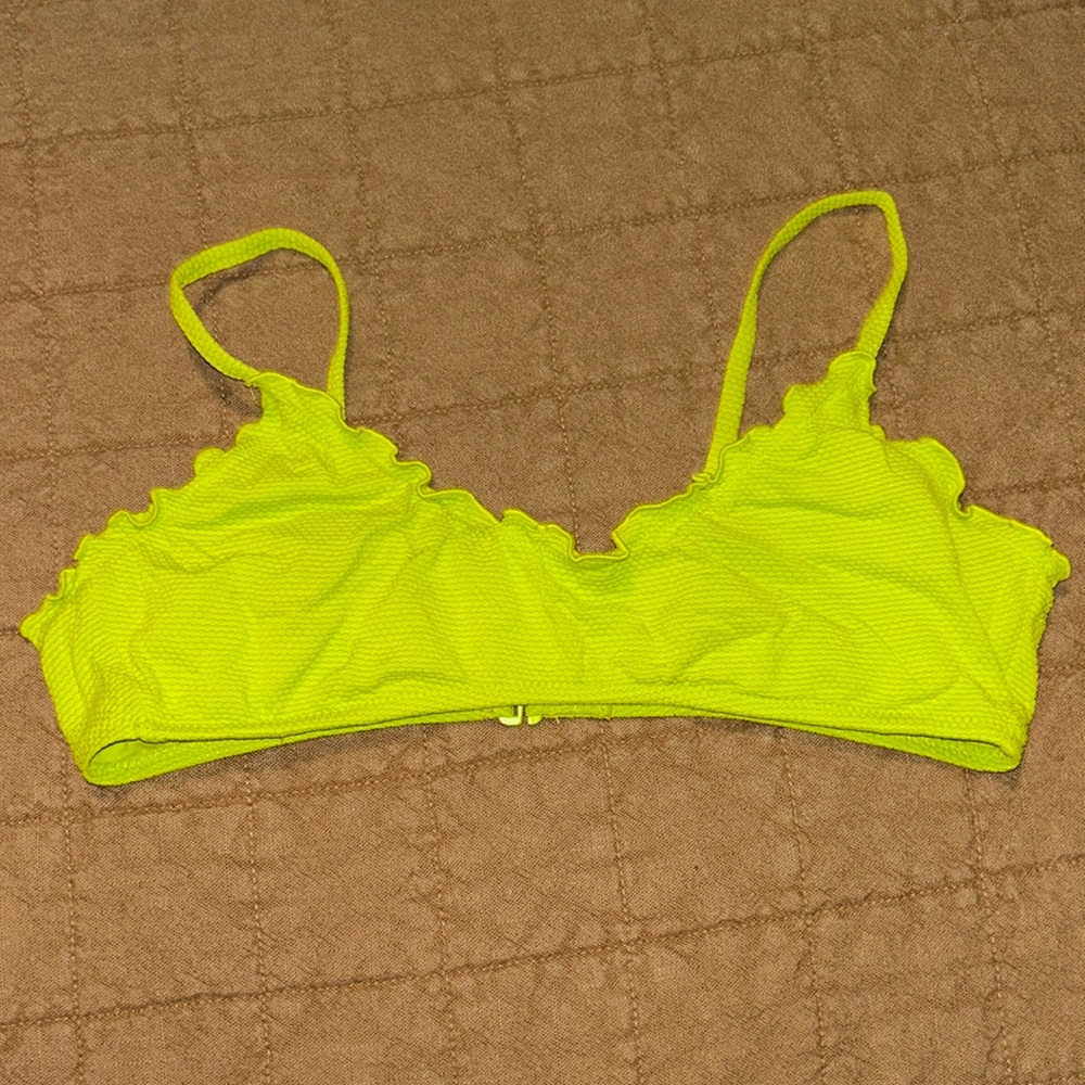 Aerie Light Green Bikini Top - Worn Twice
